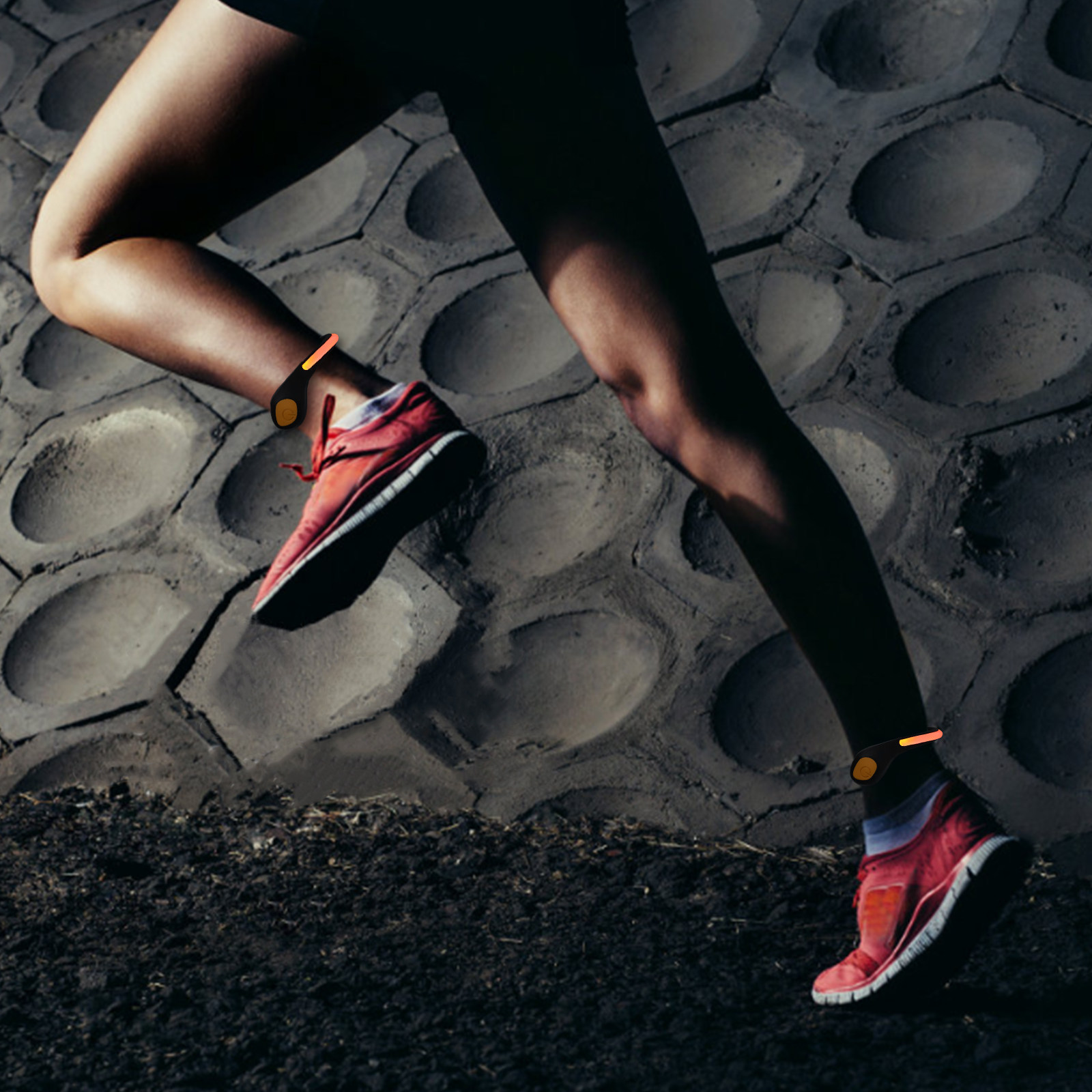 Reflective Night Running Shoes - 2 Piezas de Luces LED Reflectantes