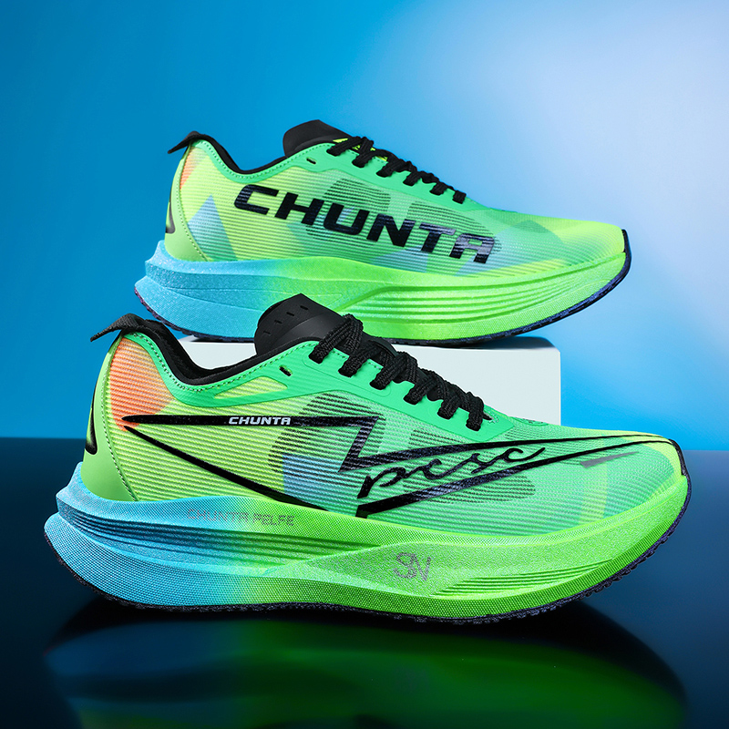 Carbon Plate Marathon Racing Shoes - Zapatillas de Running Ultraligeras con Placa