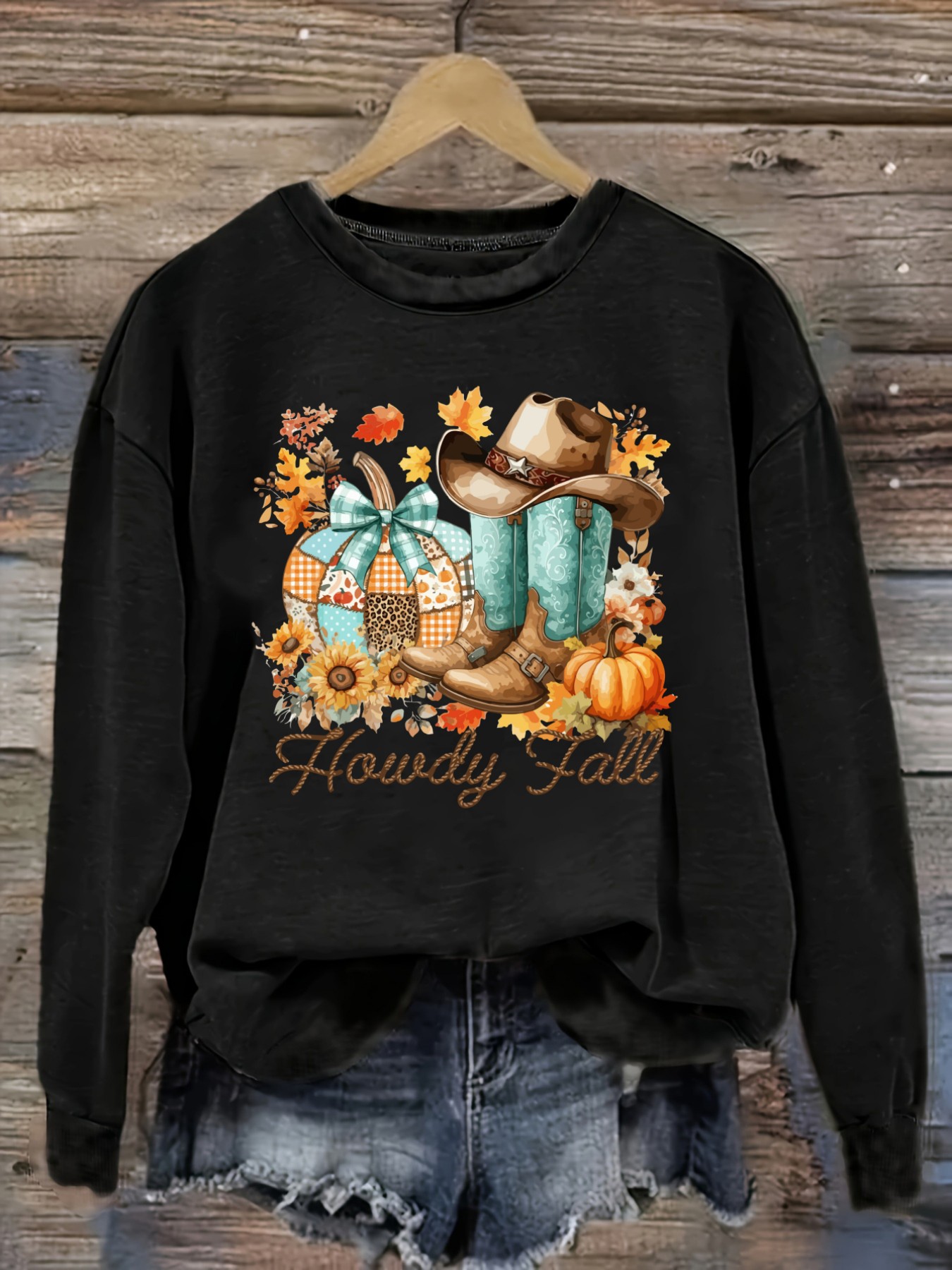 Boots - Camiseta Casual de Manga Larga con