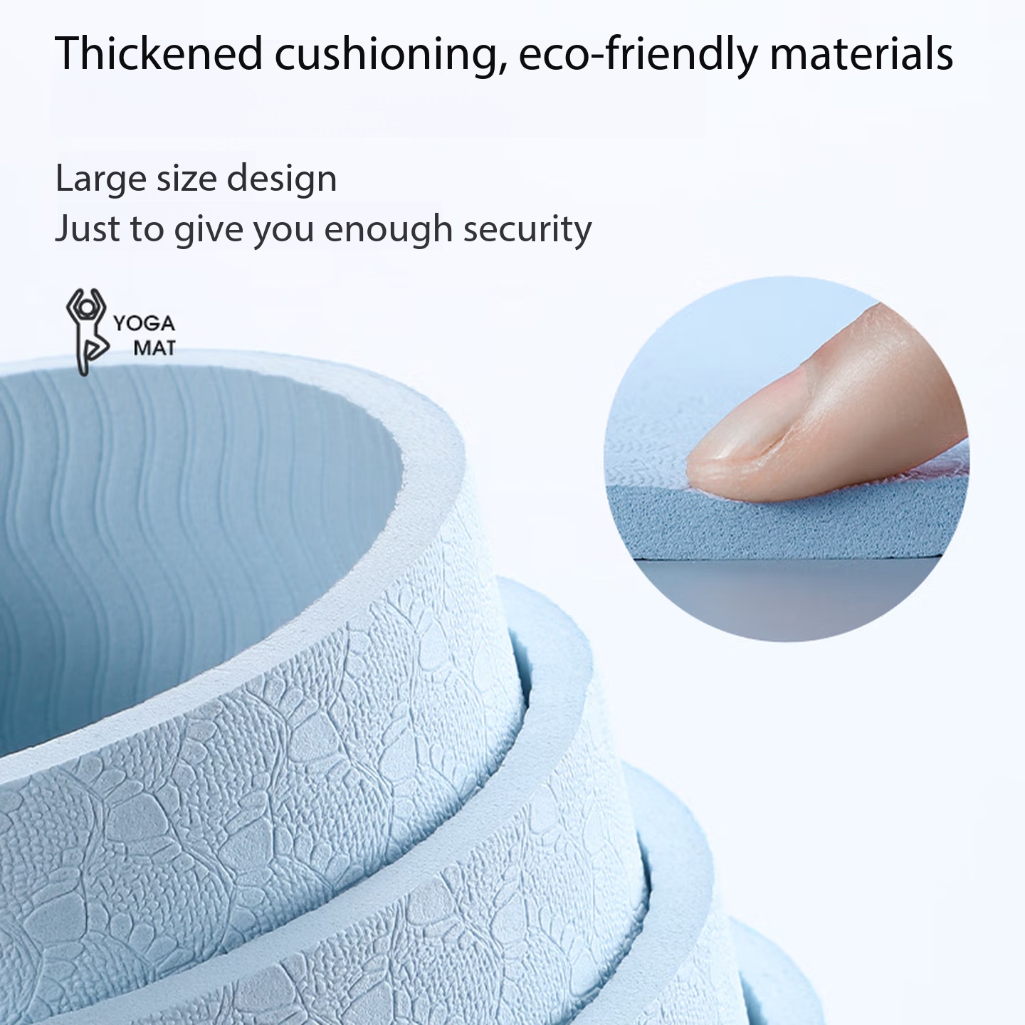 Shock Absorbing Gym Trainers - Alfombrilla gruesa antideslizante que absorbe los