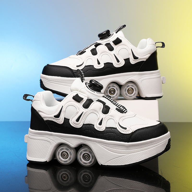 Running Shoes - Patines con Ruedas Grandes para Niños