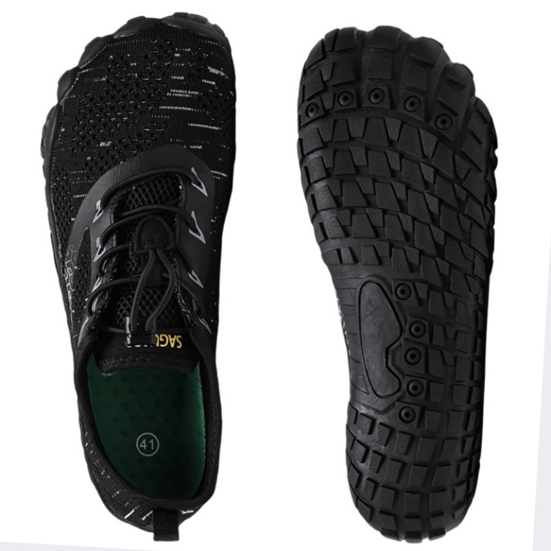 Wide Toe Box Running Sneakers - Zapatillas para correr de montaña para
