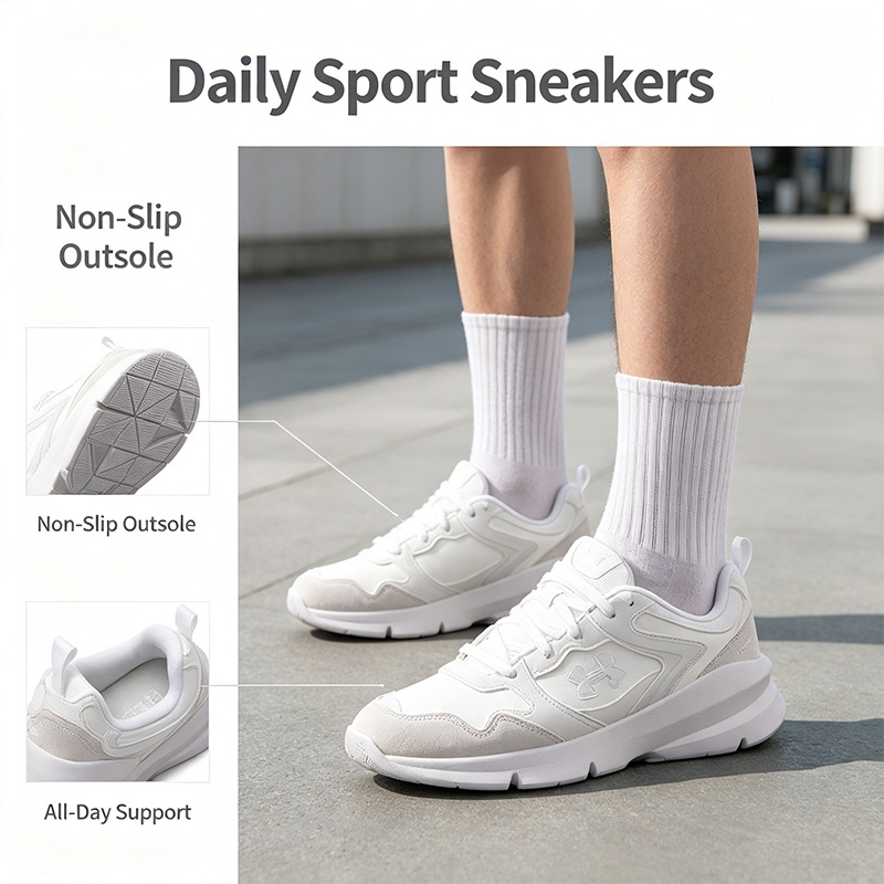 Zapatillas para correr Under A - Air Cushion Jogger Shoes Men reseña y precio