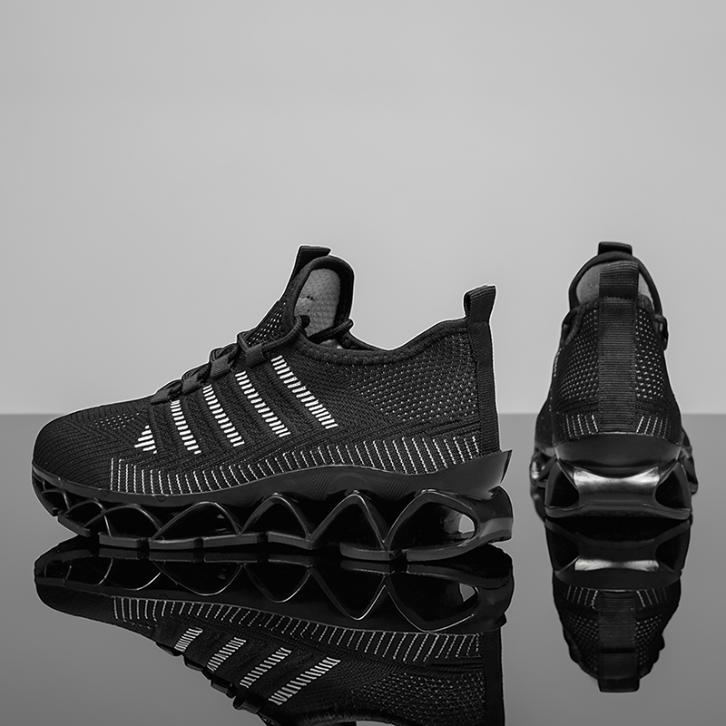 Zapatos informales para hombre - Shock Absorbing Gym Trainers reseña y precio