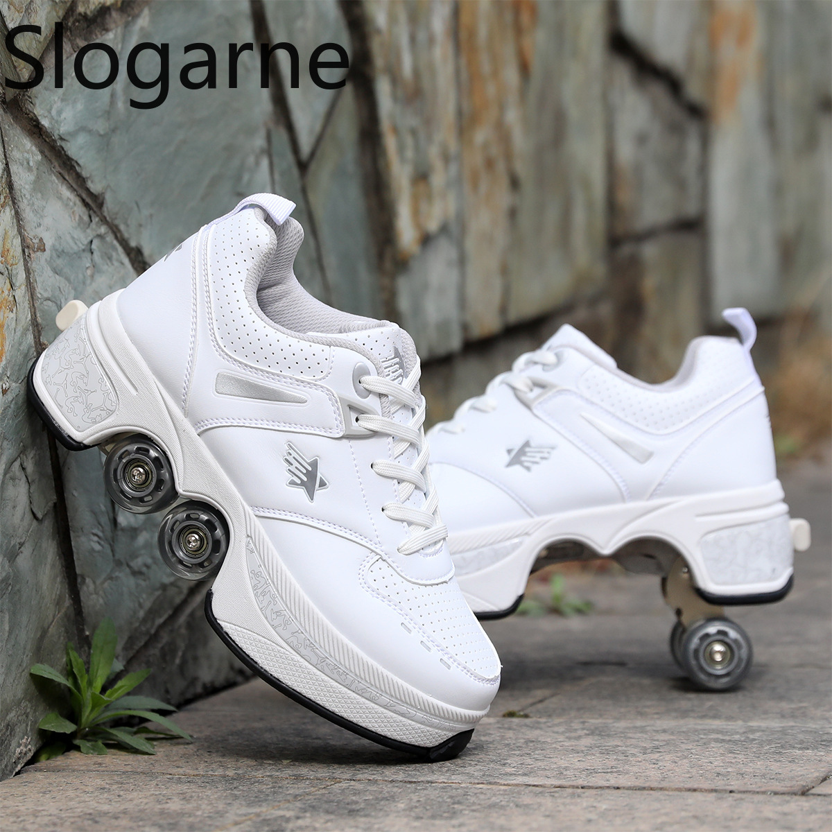 Zapatos de patines de 4 ruedas - Running Shoes reseña y precio