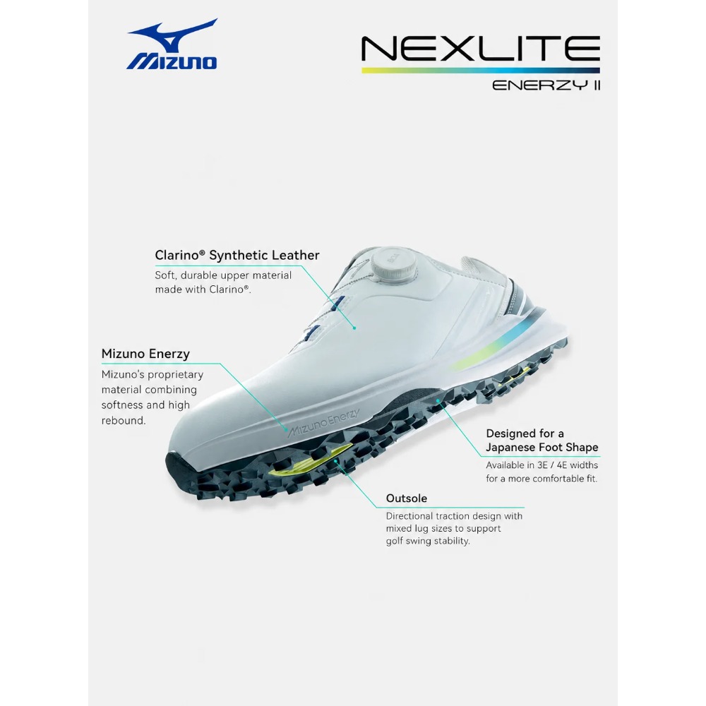 Zapatos de Golf Mizuno 2026 pa - Men'S Shoes reseña y precio