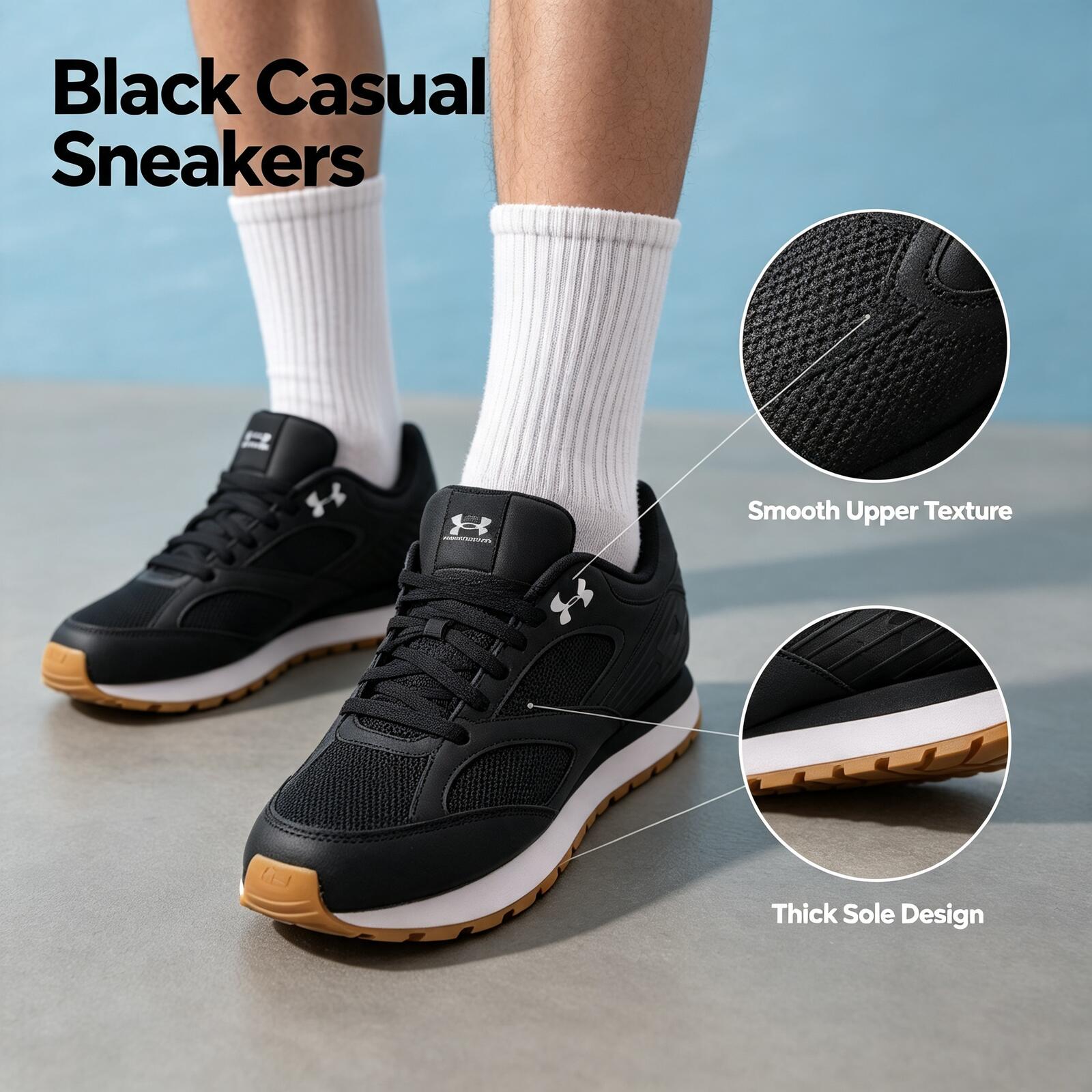 Zapatillas para correr Under A - Air Cushion Jogger Shoes Men reseña y precio