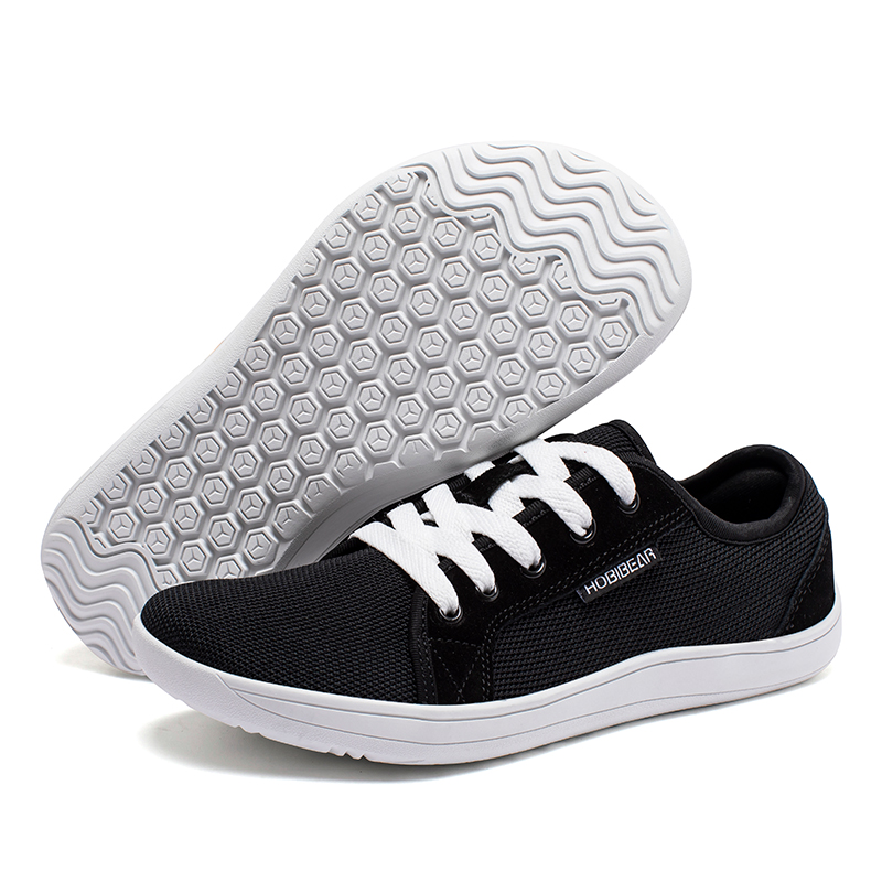 HOBIBEAR Zapatos descalzos con - Wide Toe Box Running Sneakers reseña y precio